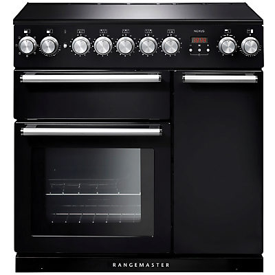 Rangemaster Nexus 90 Induction Range Cooker Black Rangemaster Nexus 90 Induction Range Cooker Black